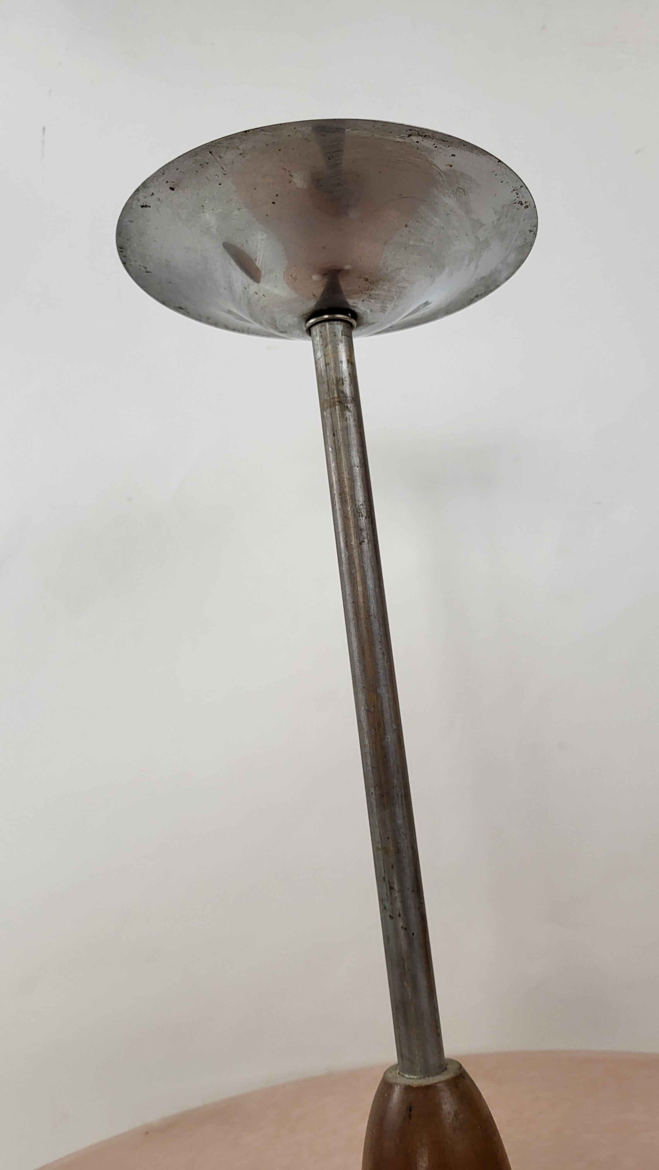 Ceiling lamp in Art Deco marble glass