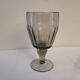 Footed glass La Rochère, 70's bubble glass