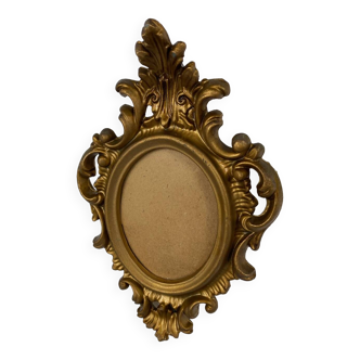 Baroque style resin frame