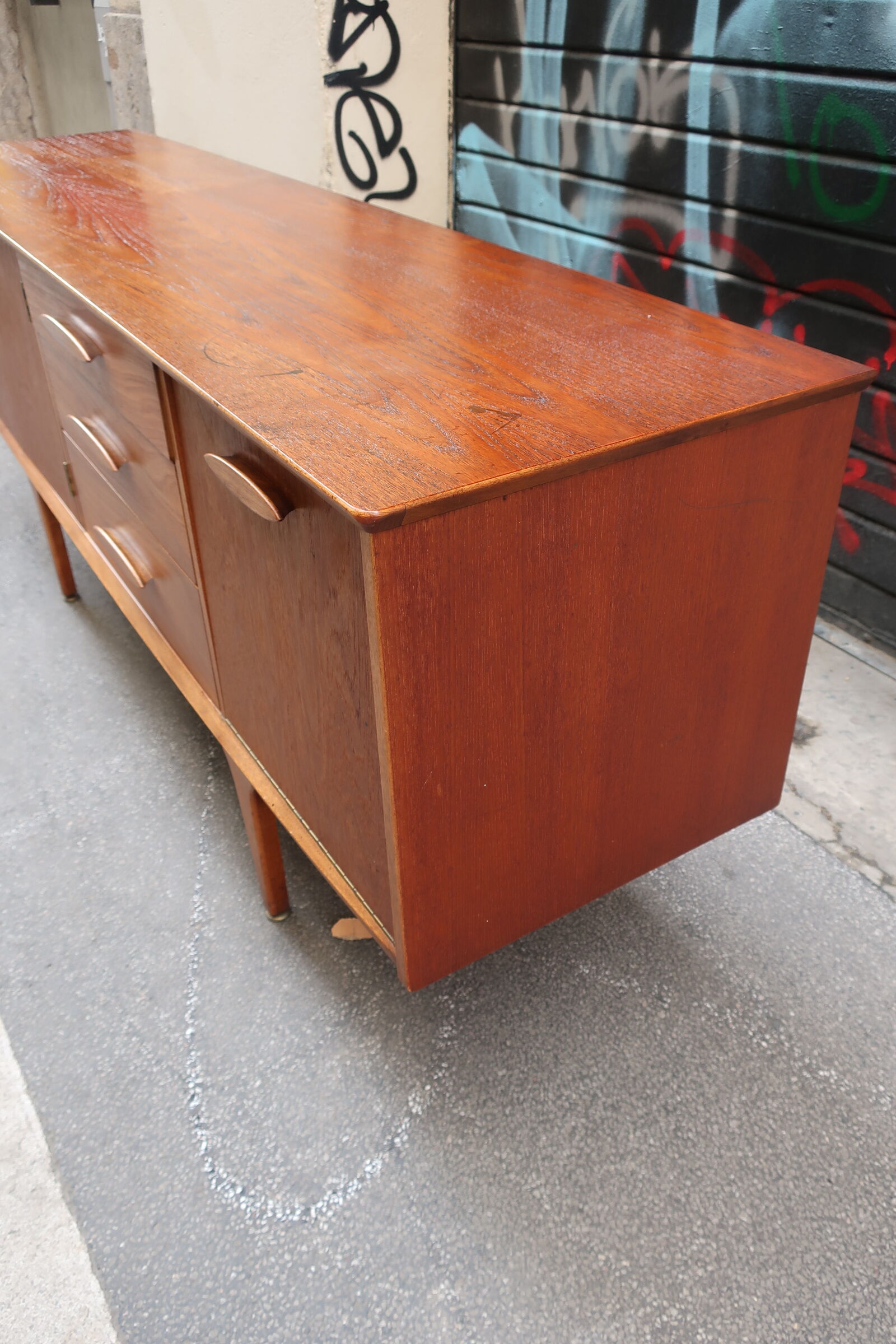 Sideboard of the 1960s teak