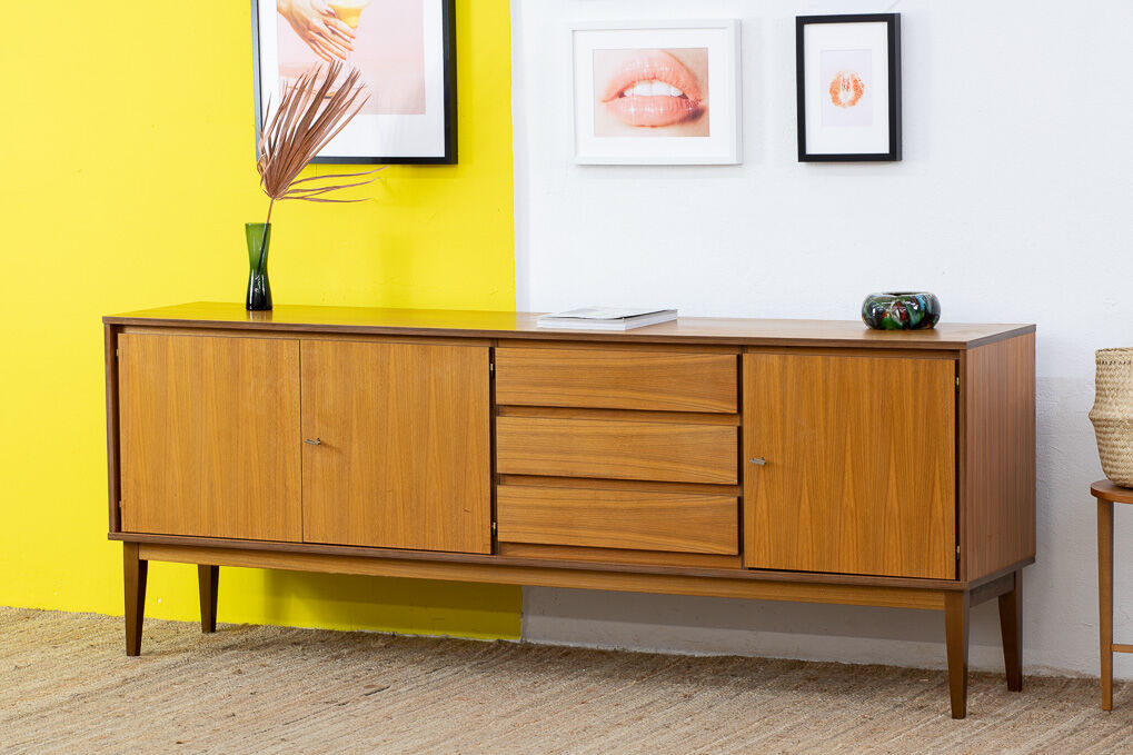 Vintage Scandinavian sideboard – 210 cm