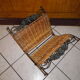 Wrought iron and wicker magazine door - Year 1970