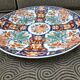 Large Imari dish 45 cm in diameter, Japanese porcelain