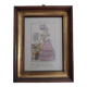 Framed fashion print