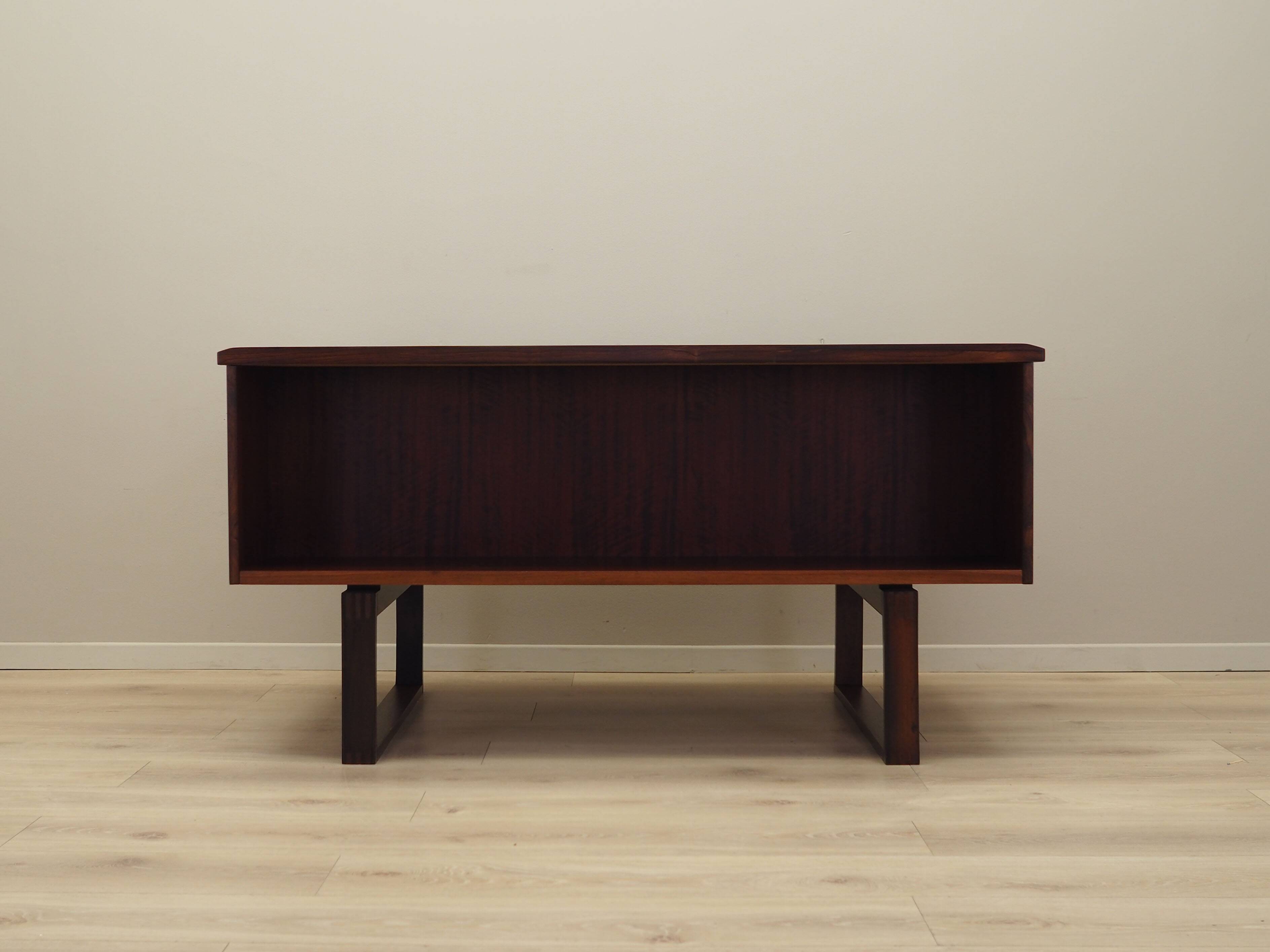 Rosewood desk, Danish design, 1960s, designer: Torben Valeur & Henning Jens