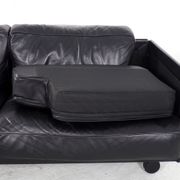 Twice 2.5-Seater Leather Sofa by Pierluigi Cerri for Poltrona Frau, 1990s