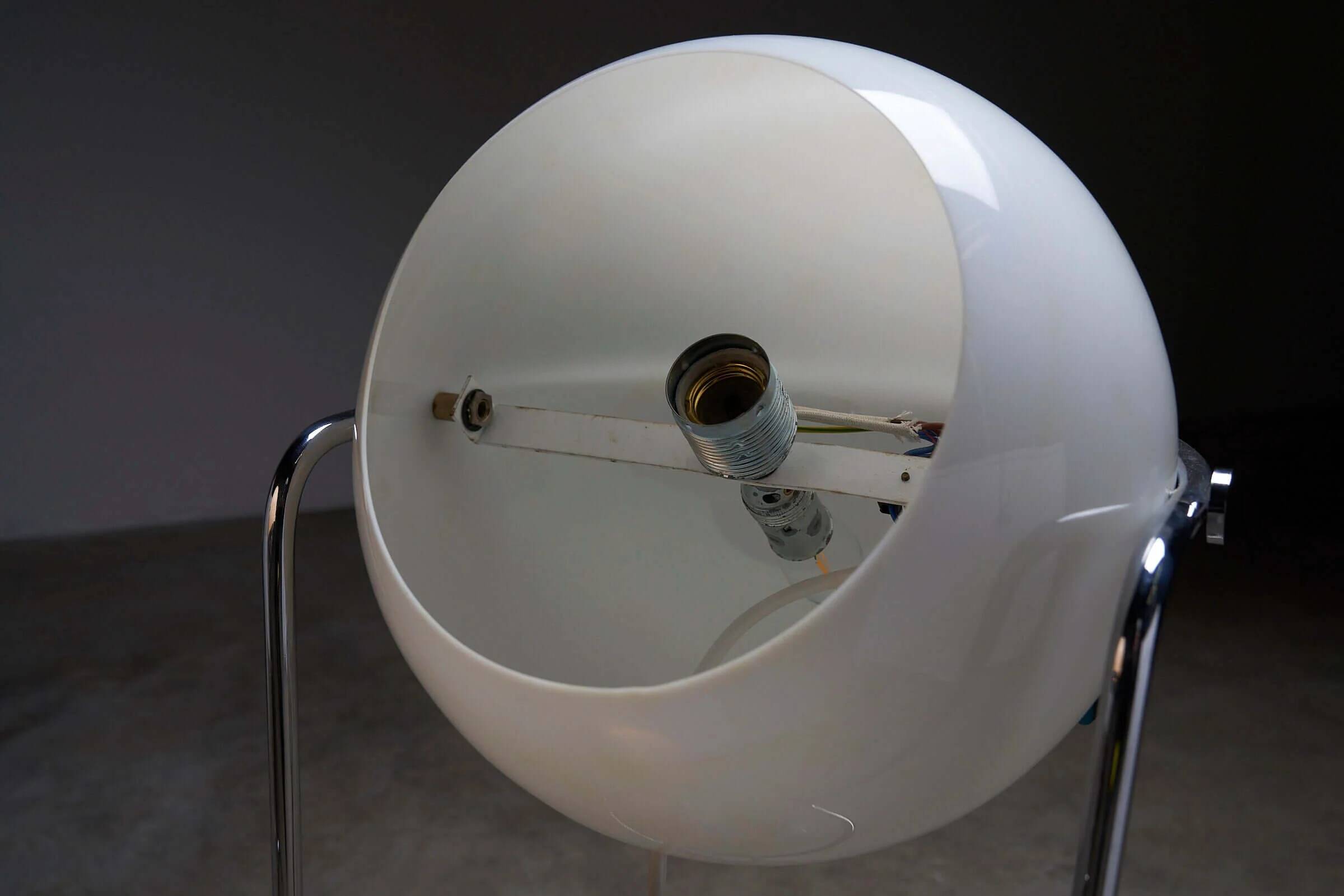 Space age floor lamp by Cosack