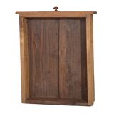 Table rustique en merisier avec tiroir du 19eme