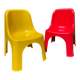 Paire de chaises colorées pour enfants