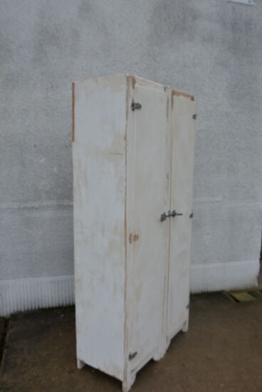 Parisian-style patinated wardrobe