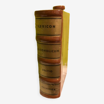 Vintage decanter Lexicon Alcoholicum Editio Helvetica