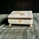 Onyx catchall box from the 1960s, vintage Italy.