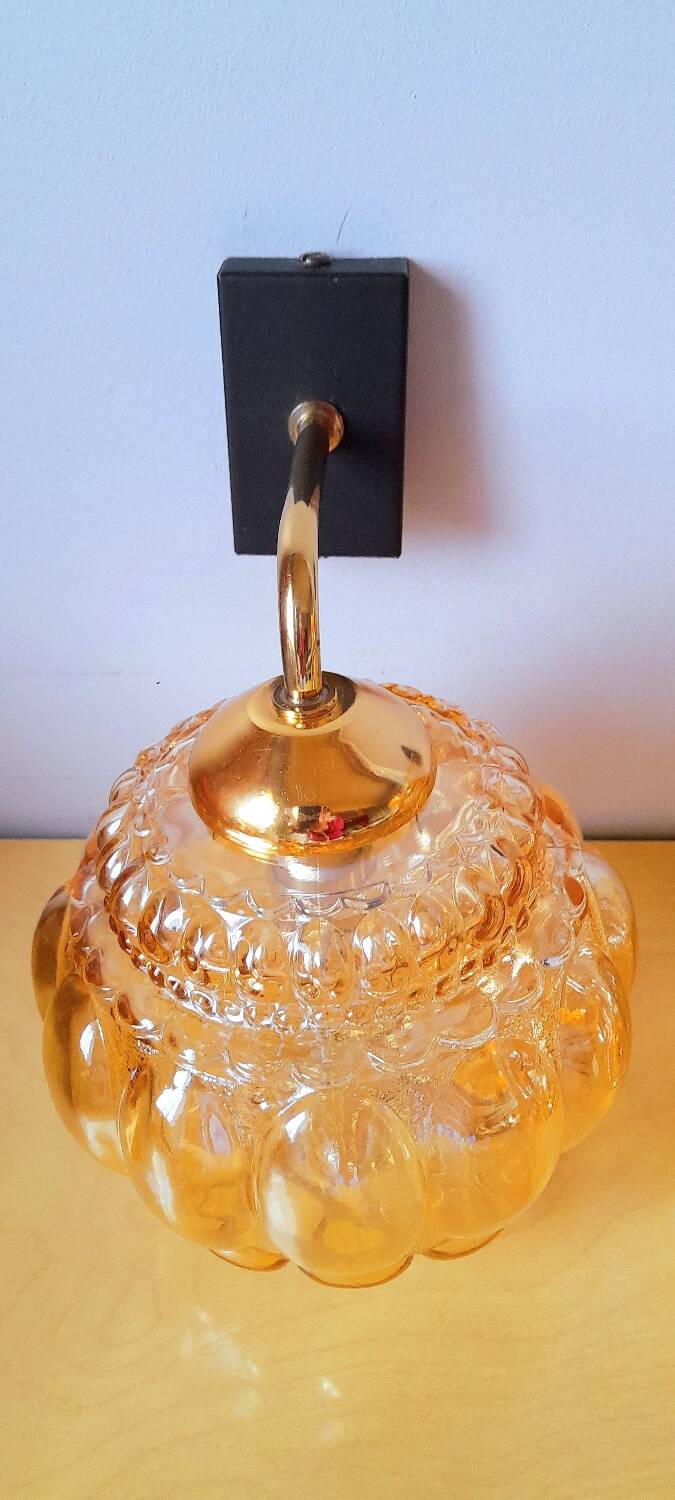 Pair of dlg Helena Tynell wall lights 70s