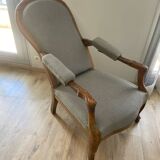 Late 19th century Voltaire rocking chair