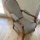 Fauteuil voltaire à bascule fin 19 eme