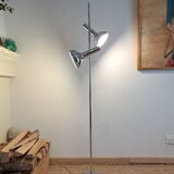 Chrome floor lamp from the 1970s.