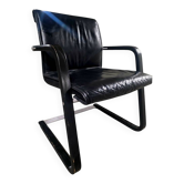 Fauteuil de Bureau Wilkhahn en Cuir - Circa 1970