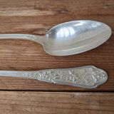 Ravinet d'Enfert silver plated fork and spoon set 84g