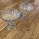2 crystal cups