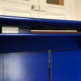 Coiffeuse bleu