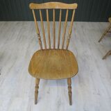 Suite of 8 chairs bistro model Tacoma Baumann