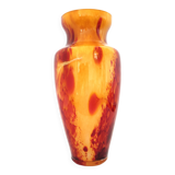 Vintage Vase 20 cm High Signed La Rochère Verrerie de Passavant-la-Rochère