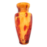 Vintage Vase 20 cm High Signed La Rochère Verrerie de Passavant-la-Rochère