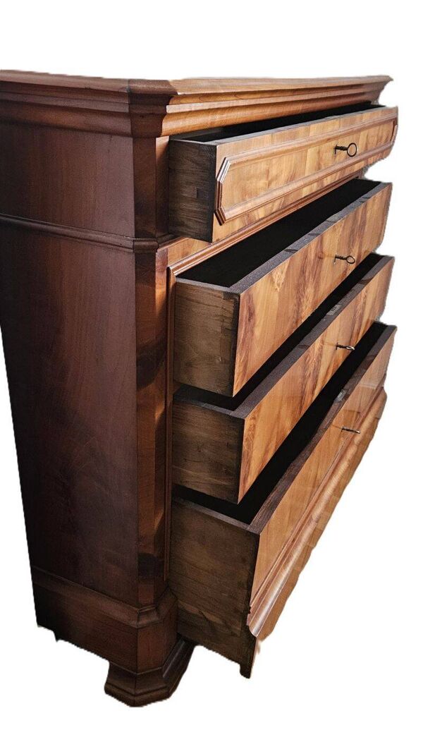 Commode Style Louis Philippe En Merisier