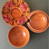 Jam in slip, Sarreguemines earthenware