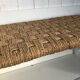 Banc bois et corde