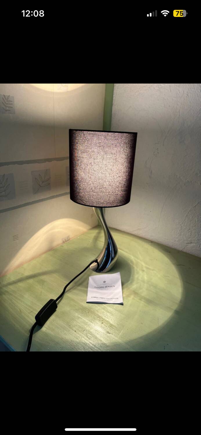 Cobra table lamp Georg Jensen