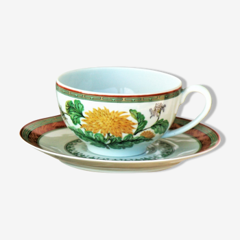 Tasse à thé porcelaine Haviland modèle Cgrysanthème
