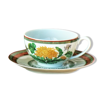Tasse à thé porcelaine Haviland modèle Cgrysanthème