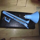 Twist vintage blue workshop lamp 50s 60s