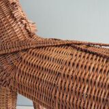 Large vintage reed easel