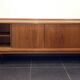 Enfilade scandinave Vamo Sonderborg en teck par Arne Vodder 1960