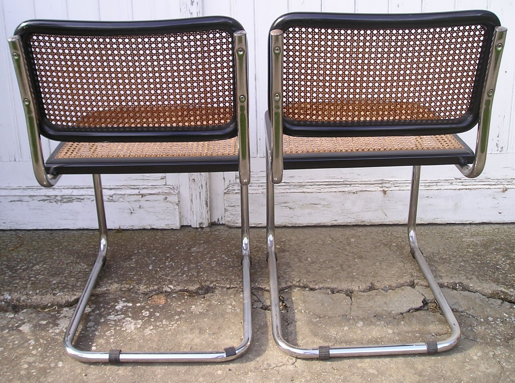 Pair of chairs B32 of Marcel Breuer