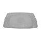 Glass tray decorated with roses vintage french glass tray