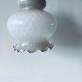 Glass hanging lamp