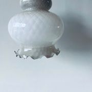 Glass hanging lamp