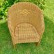 Children's rattan chair