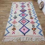 Azilal Berber rug in handmade wool 255 X 153 CM