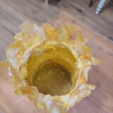 Resin vase design in Space Age style from the 1970s.