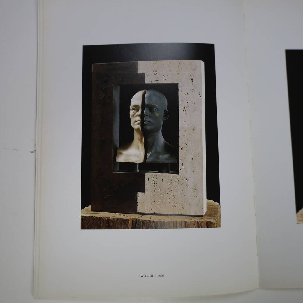 Sculpture “Two = One” by Josep Bofill, 1995