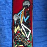 Italian Ceramic Wall Mural Loving Couple San Marino