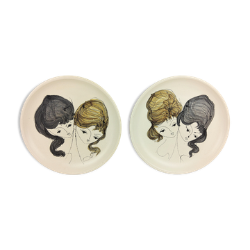 Plates Vallauris Le Brescon 1950