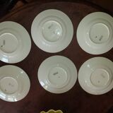 Assiettes a dessert longchamp