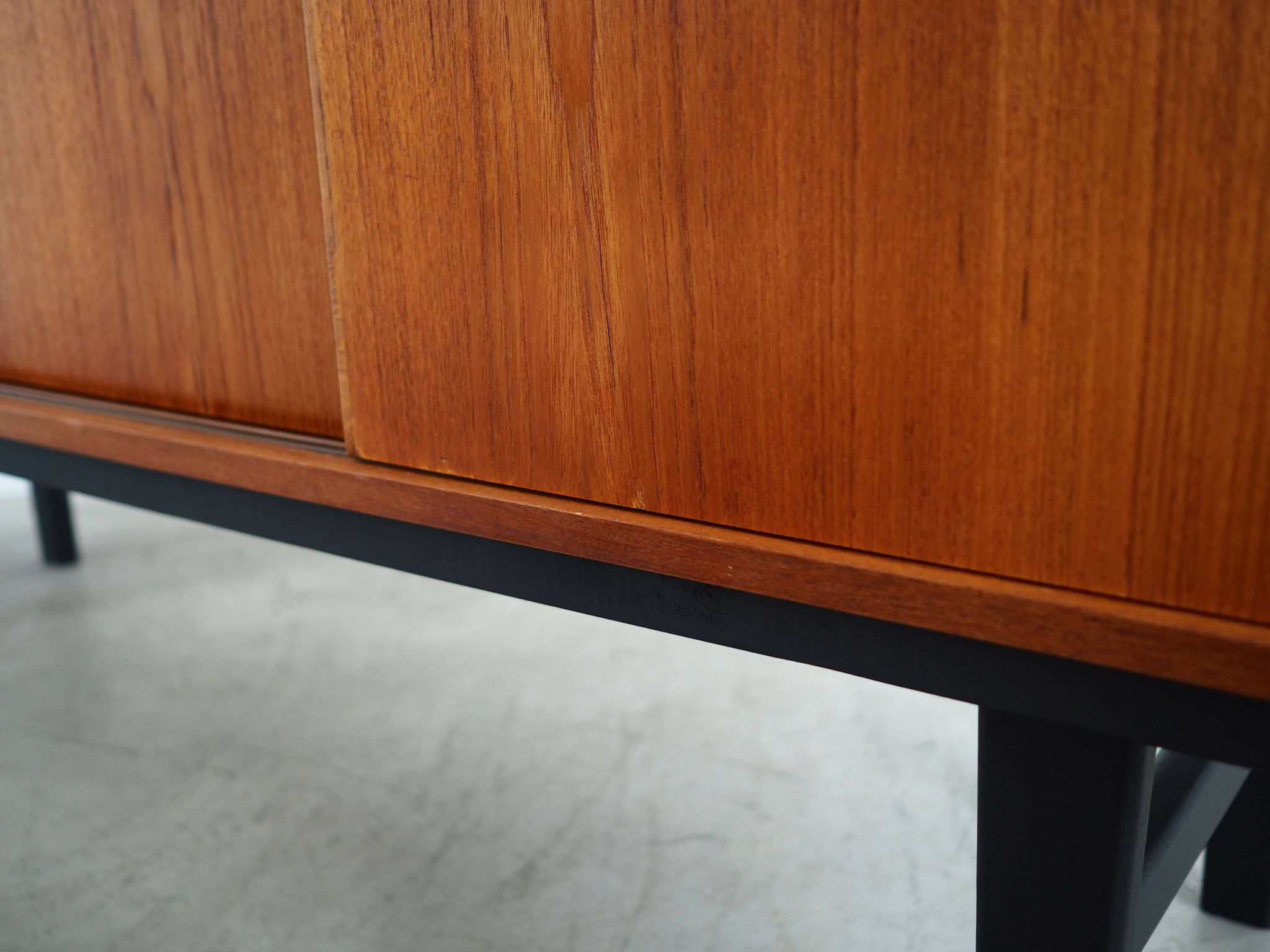 Teak highboard, Danish design, 1960s, production: Denmark