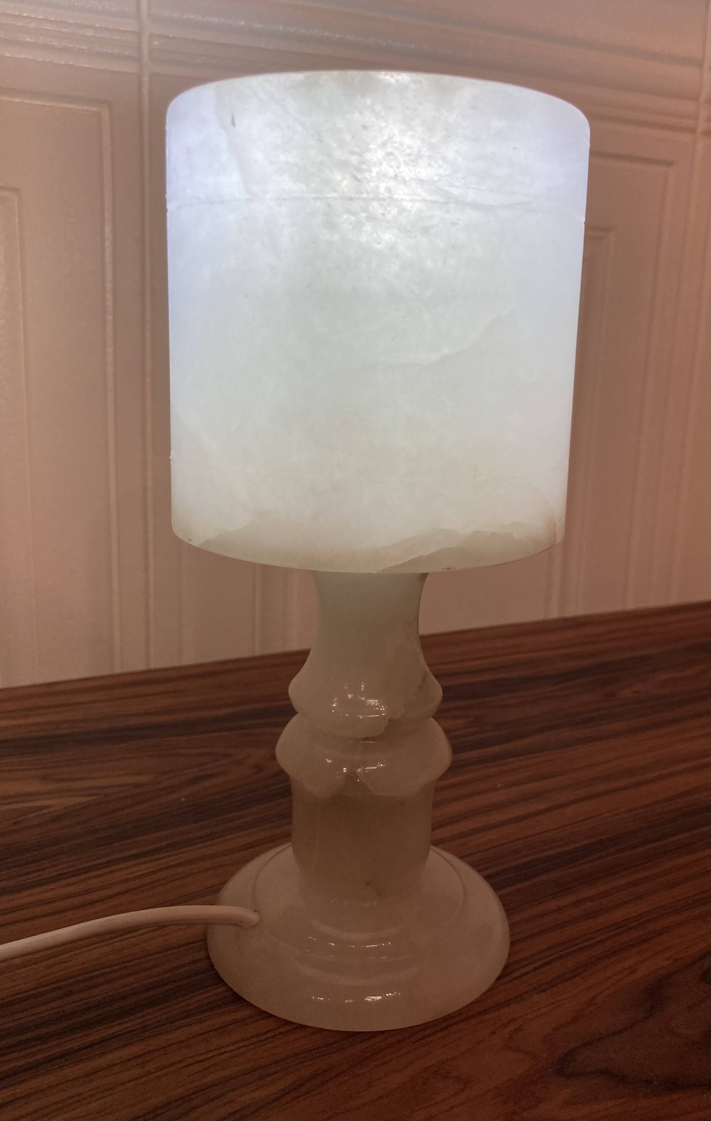 ALABASTER LAMP "DESIGN 1950".