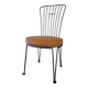 Early 20th century cast iron garden chair